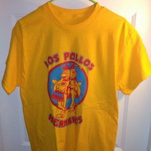 Los Pollos Hermanos Breaking Bad T-Shirt (Medium) Gus Fring New